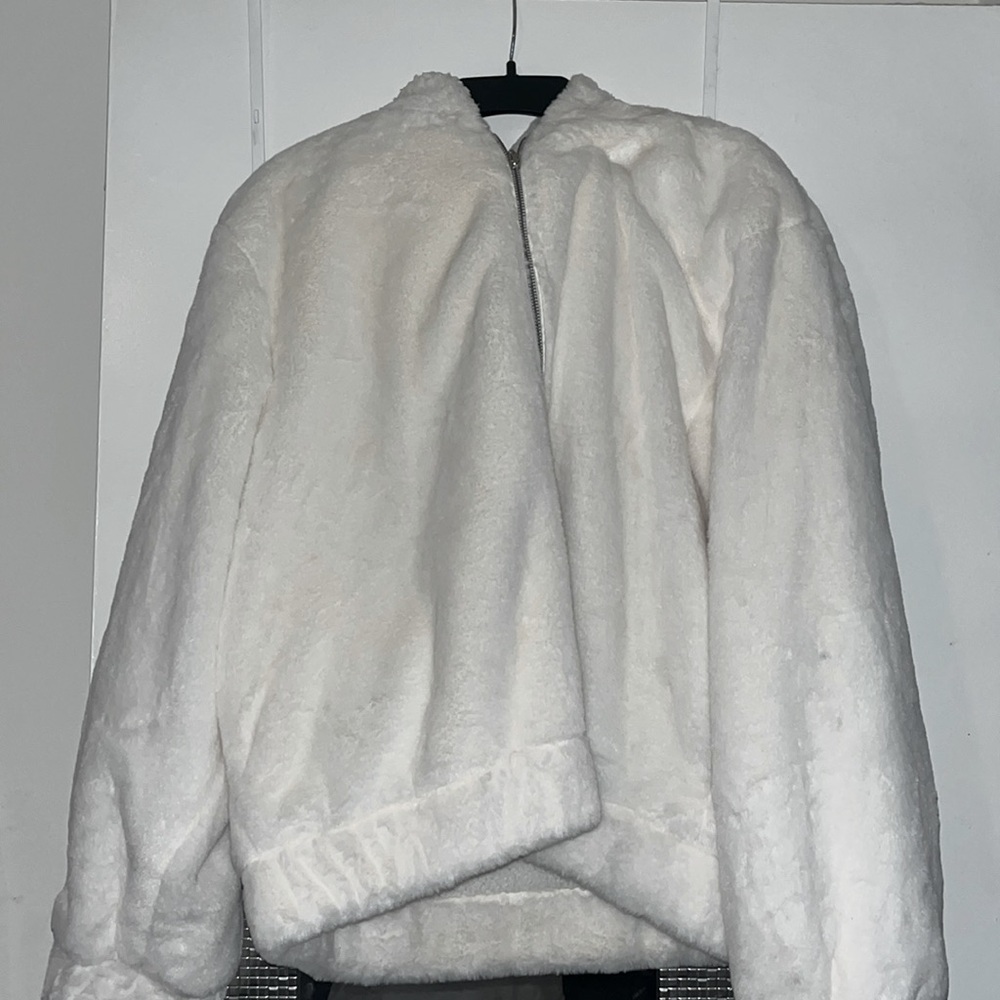 White Winter coat